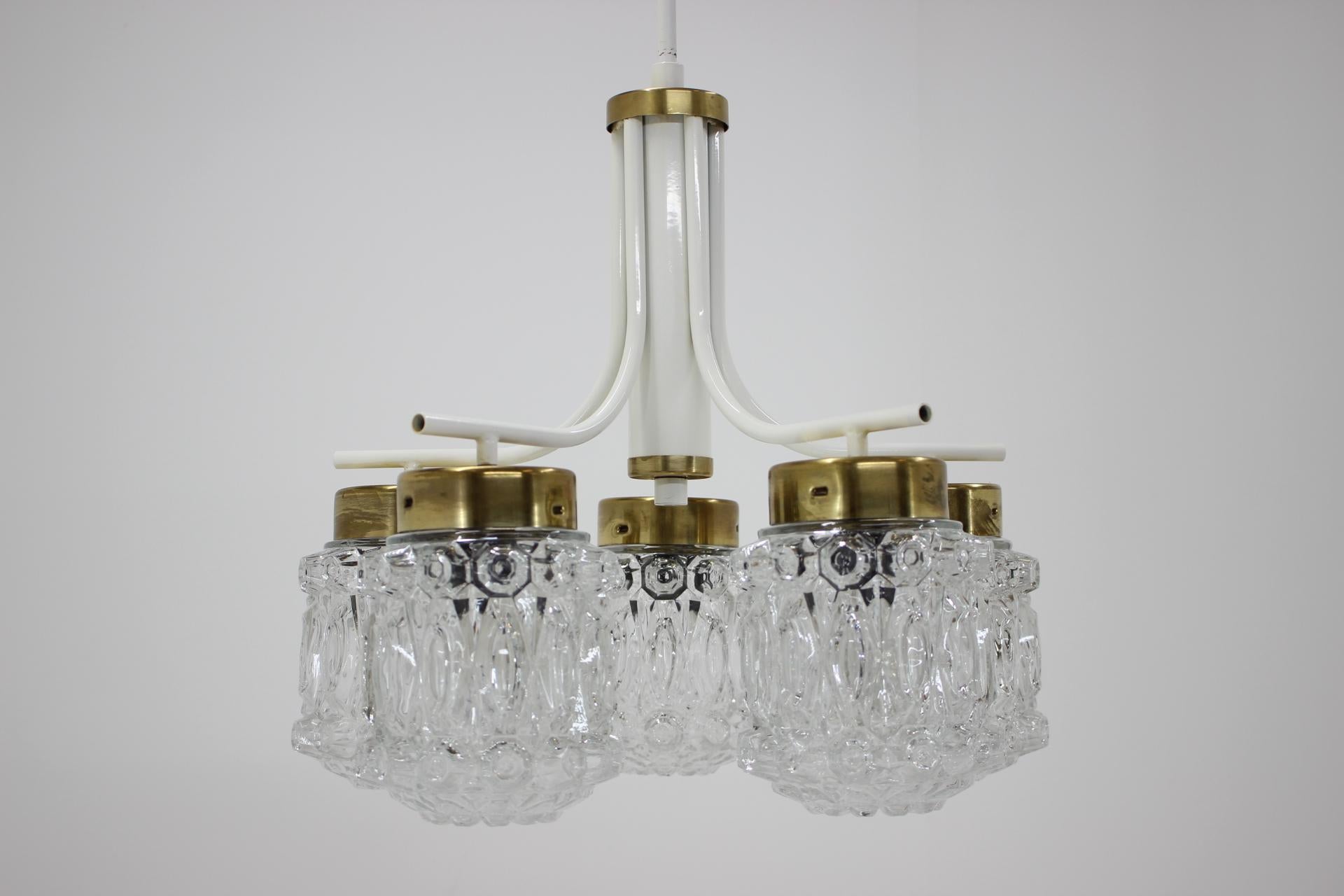 Mid-Century Modern Lustre vintage:: Kamenický Šenov:: 1970 en vente