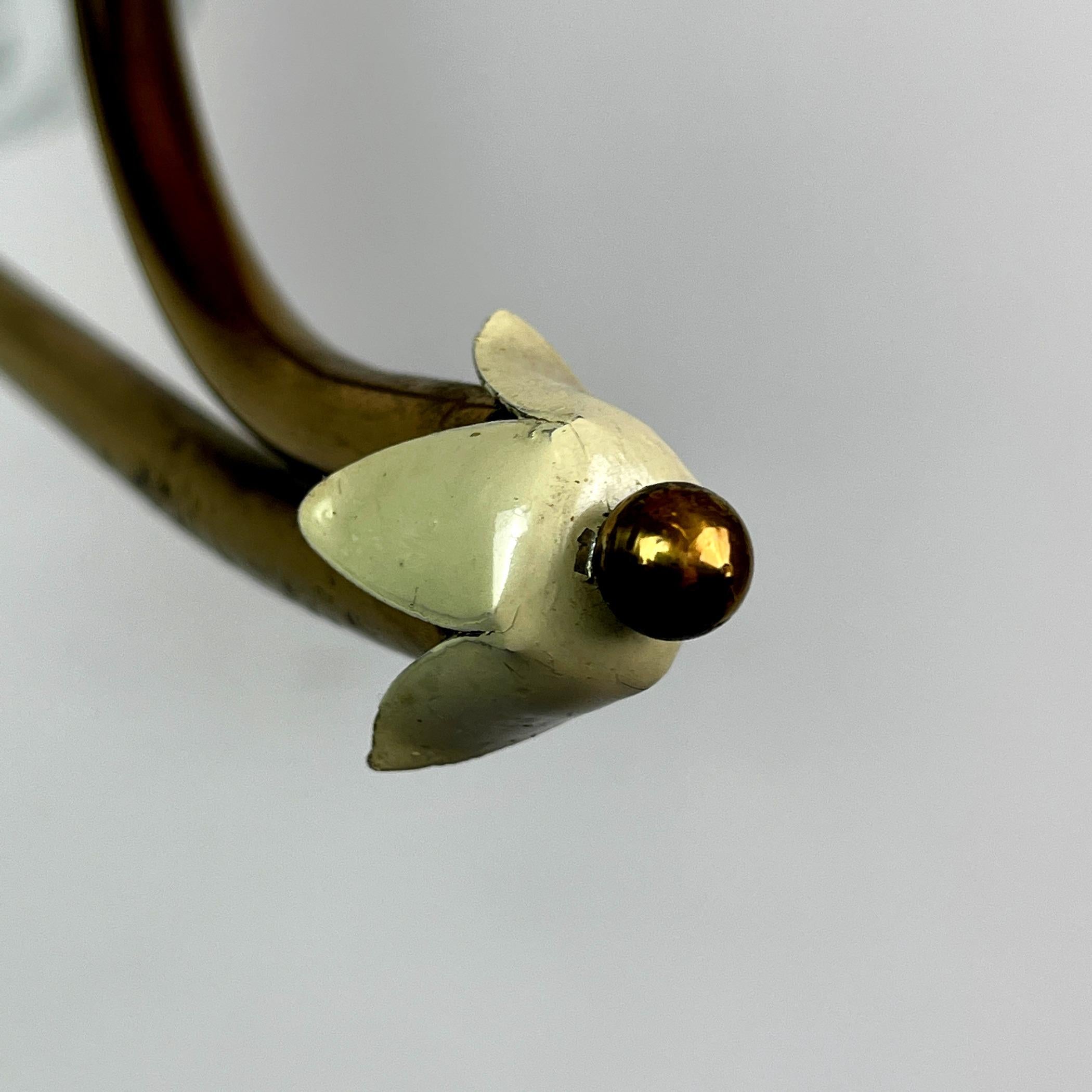 Vintage chandelier Spider by Pietro Chiesa for Fontana Arte Italy 1940s Bon état - En vente à Miklavž Pri Taboru, SI