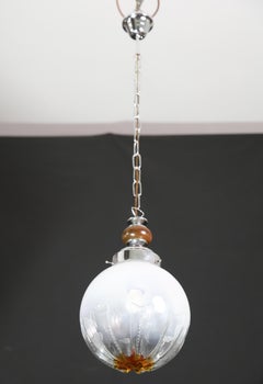 Vintage Chandeliers by Carlo Nason for Mazzega, 1970s