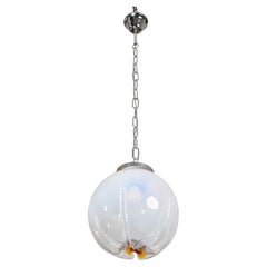 Lampadari vintage di Carlo Nason per Mazzega, anni '70