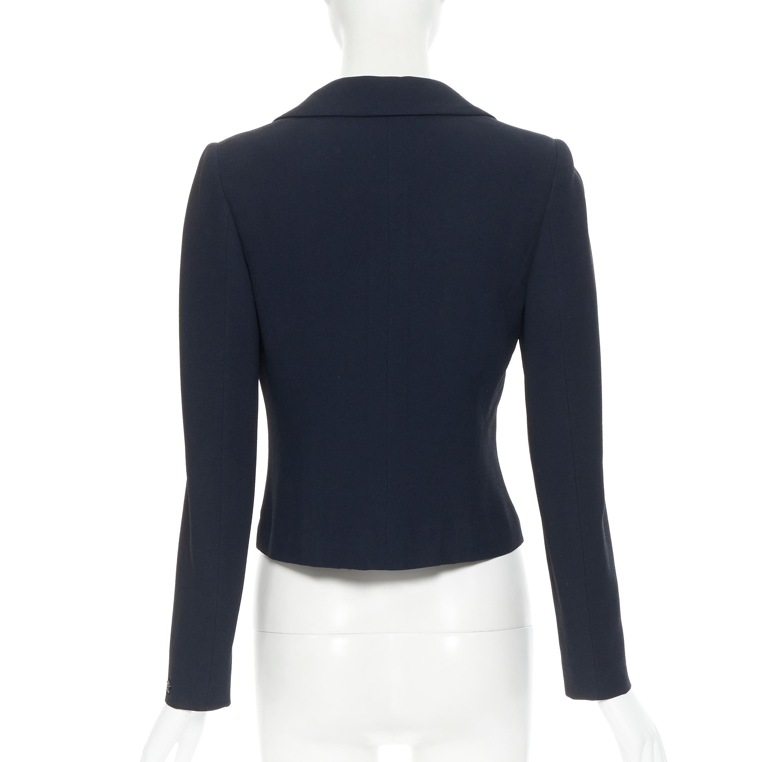 chanel crop blazer