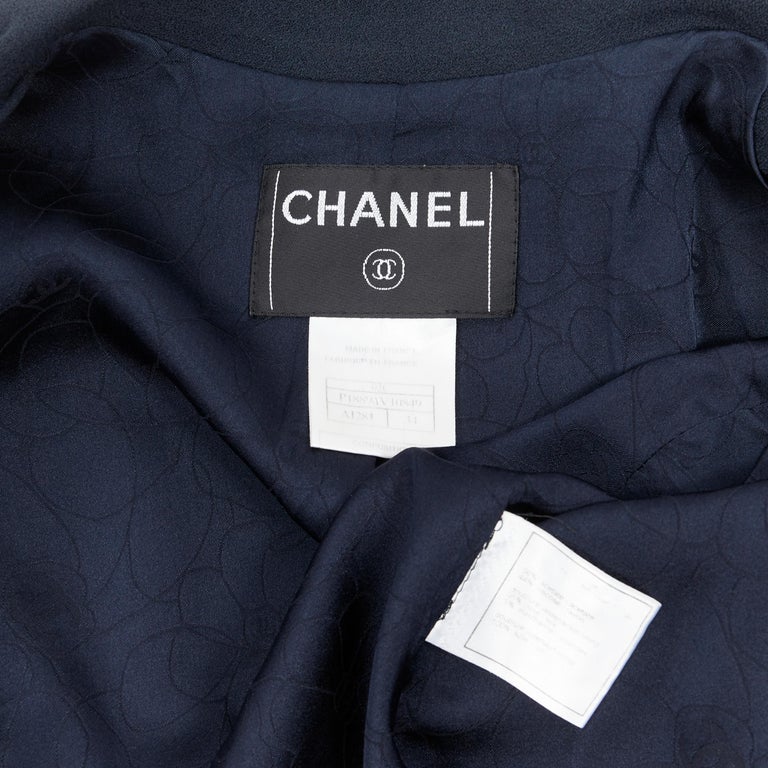 c2000 Chic Little Black Cropped Chanel Jacket & Belt