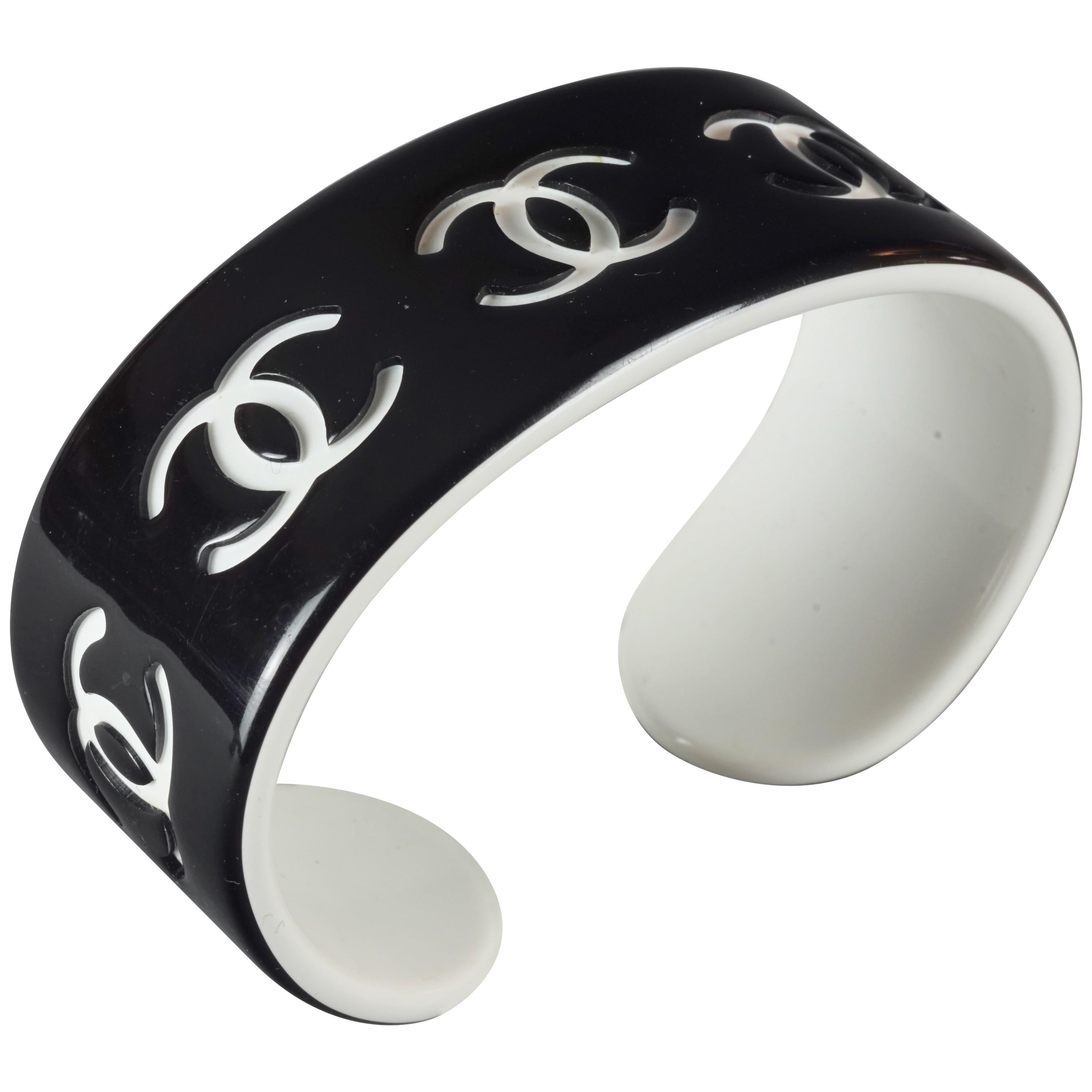 Chanel Wide Quilted Cuff at 1stDibs
