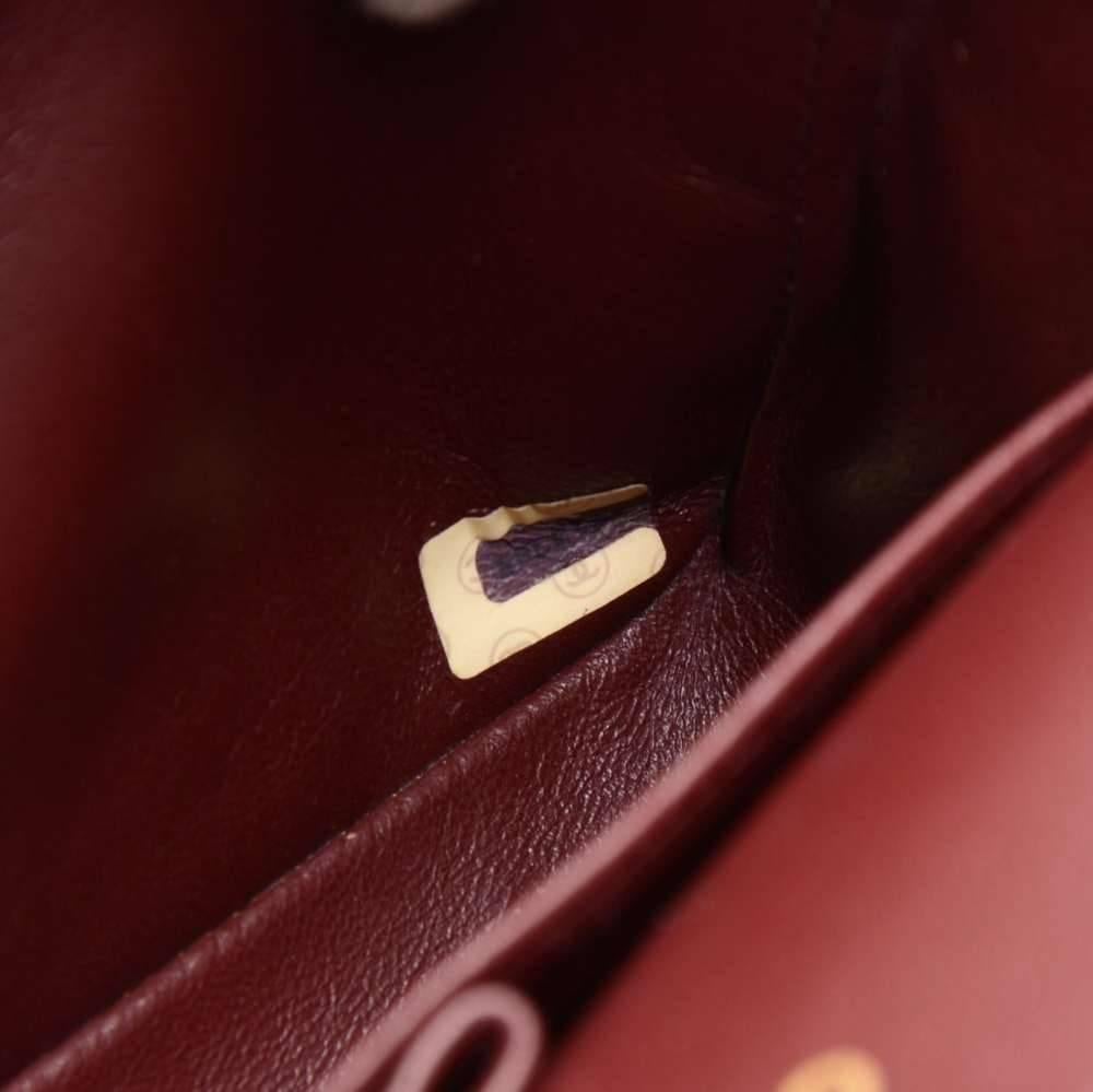 Chanel 2.55 10-Inch Double Flap Black Quilted Leather Vintage Shoulder Bag  4