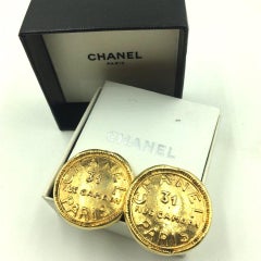 Vintage Chanel 31 Rue Cambon Earrings