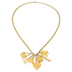 Vintage Chanel 7 Lucky Charm Necklace
