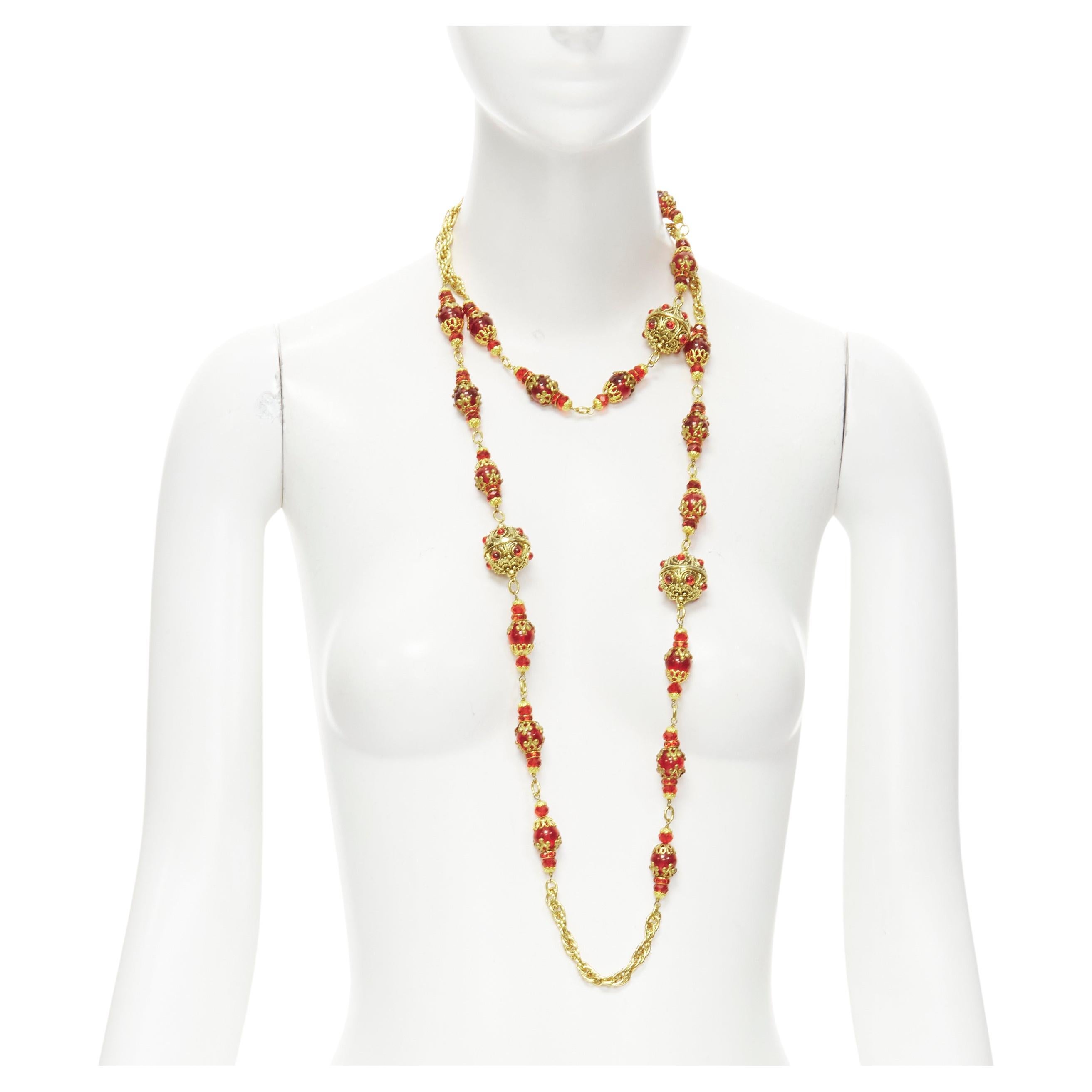 Chanel Gripoix Pearl Necklace - 126 For Sale on 1stDibs