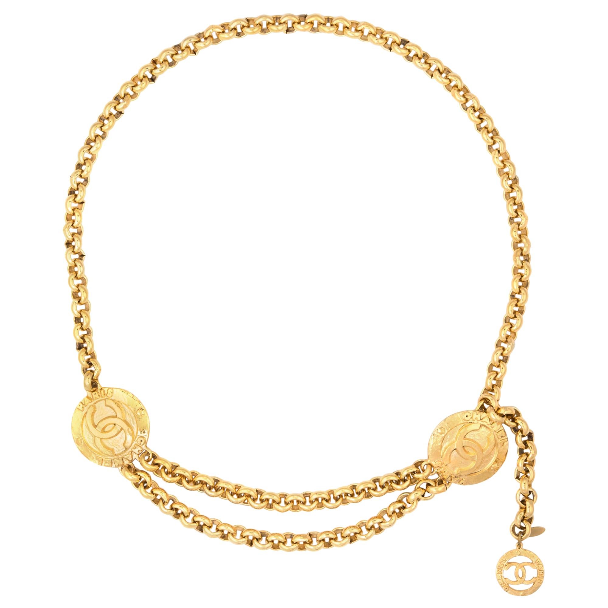 Yellow chanel belt clearance