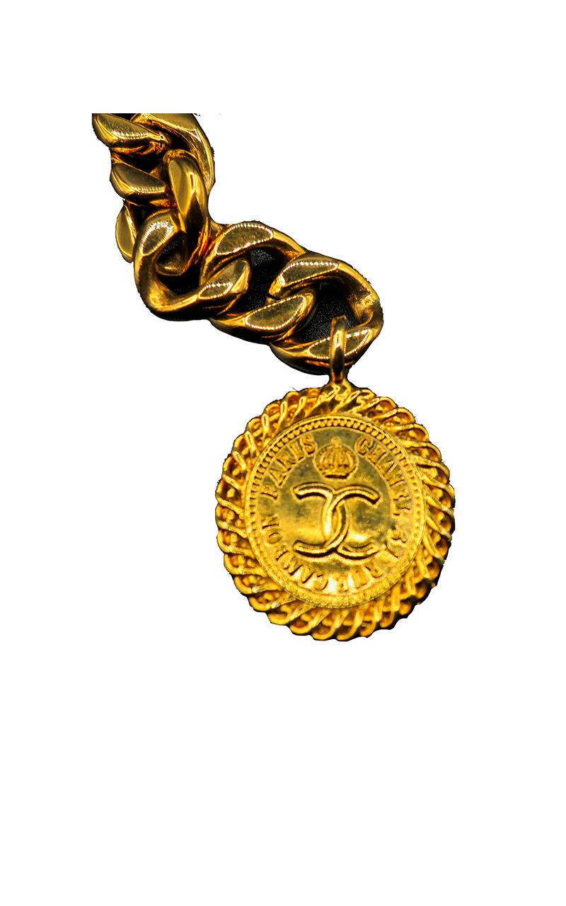 gold medallion belt