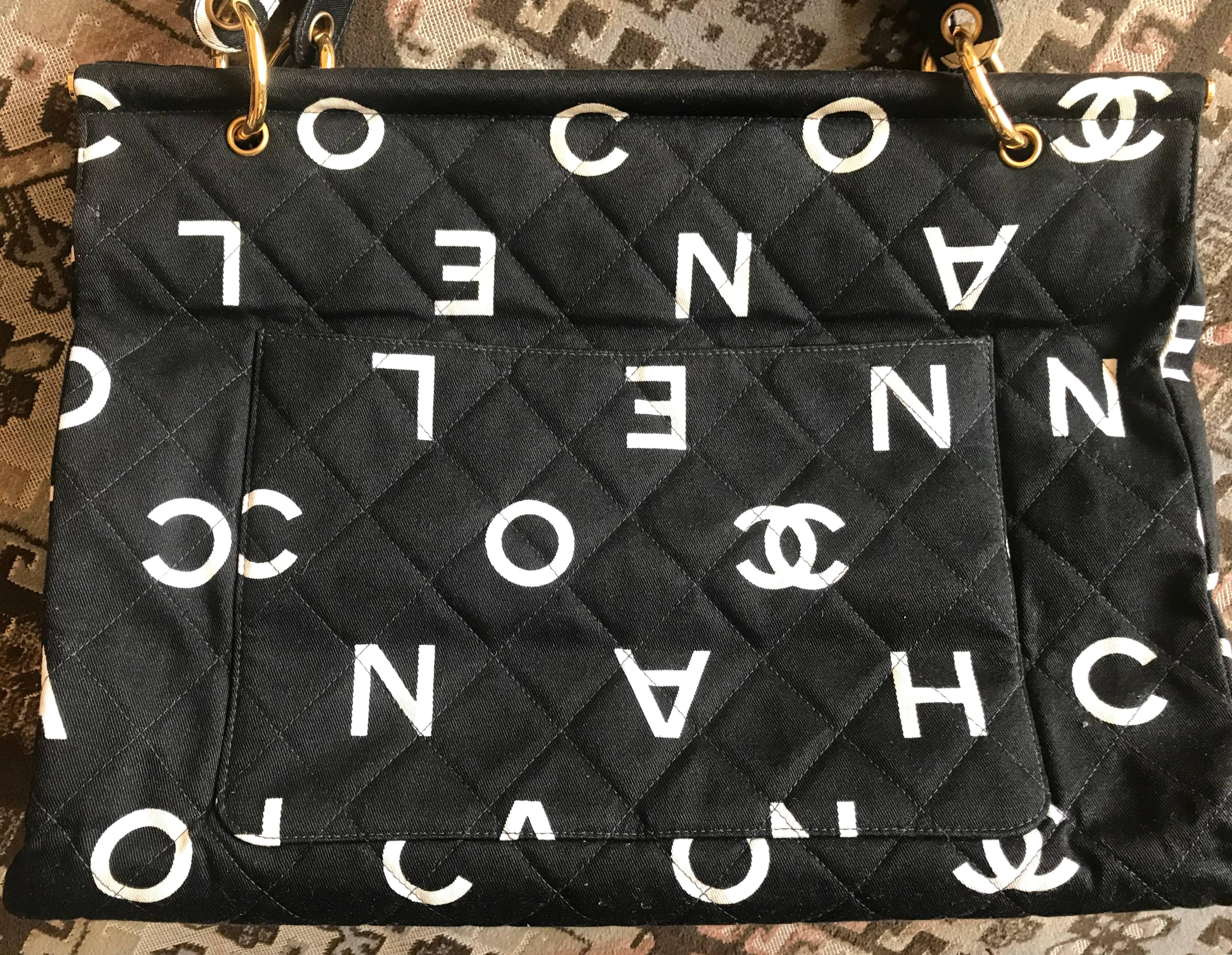 chanel logo fabric