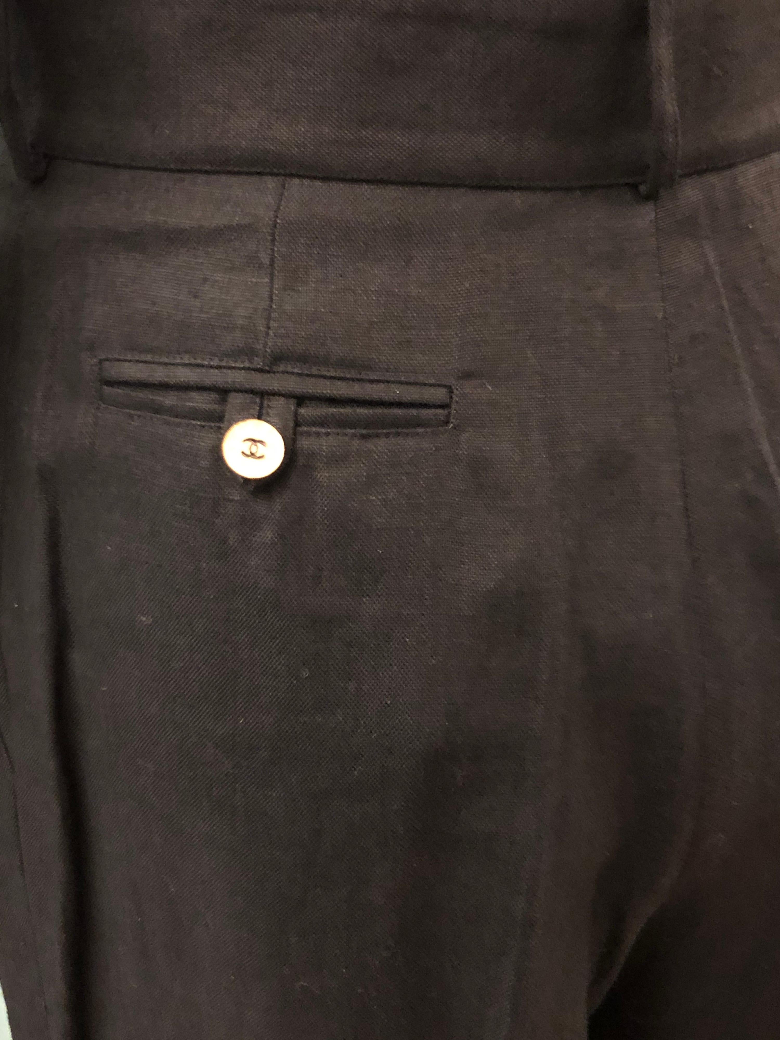 chanel mens trousers