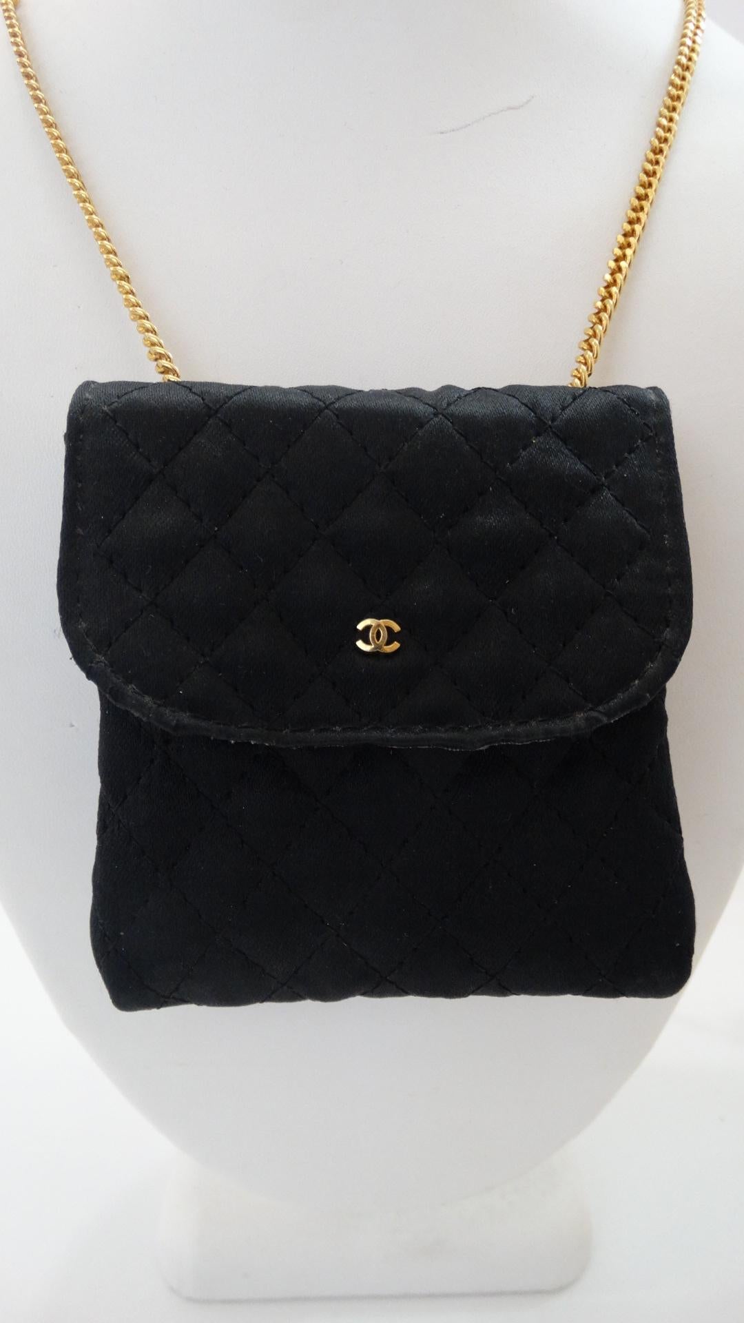 chanel necklace bag