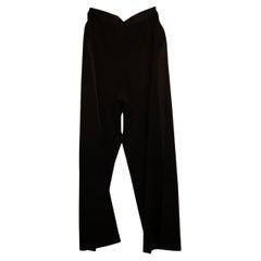 Retro Chanel Black Tuxedo Pants /Trousers