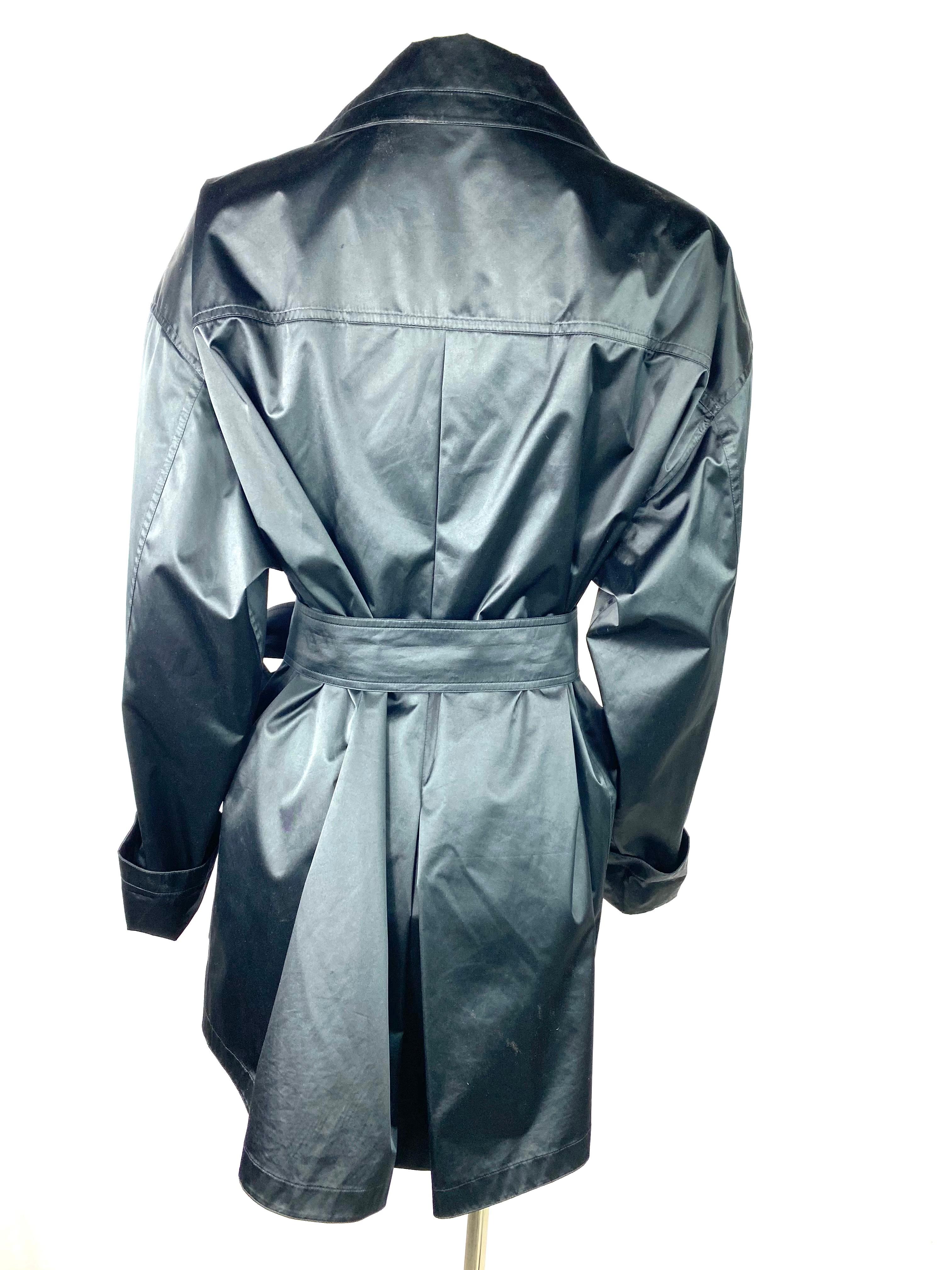 chanel rain coat