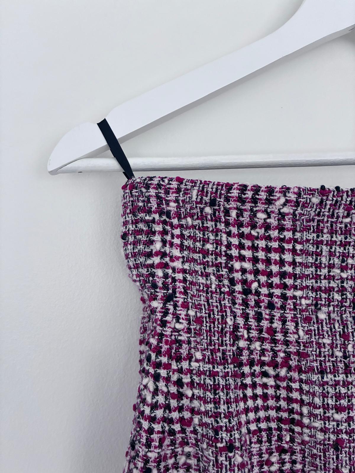 Vintage Chanel Boutique Tweed Skirt Suit For Sale 9
