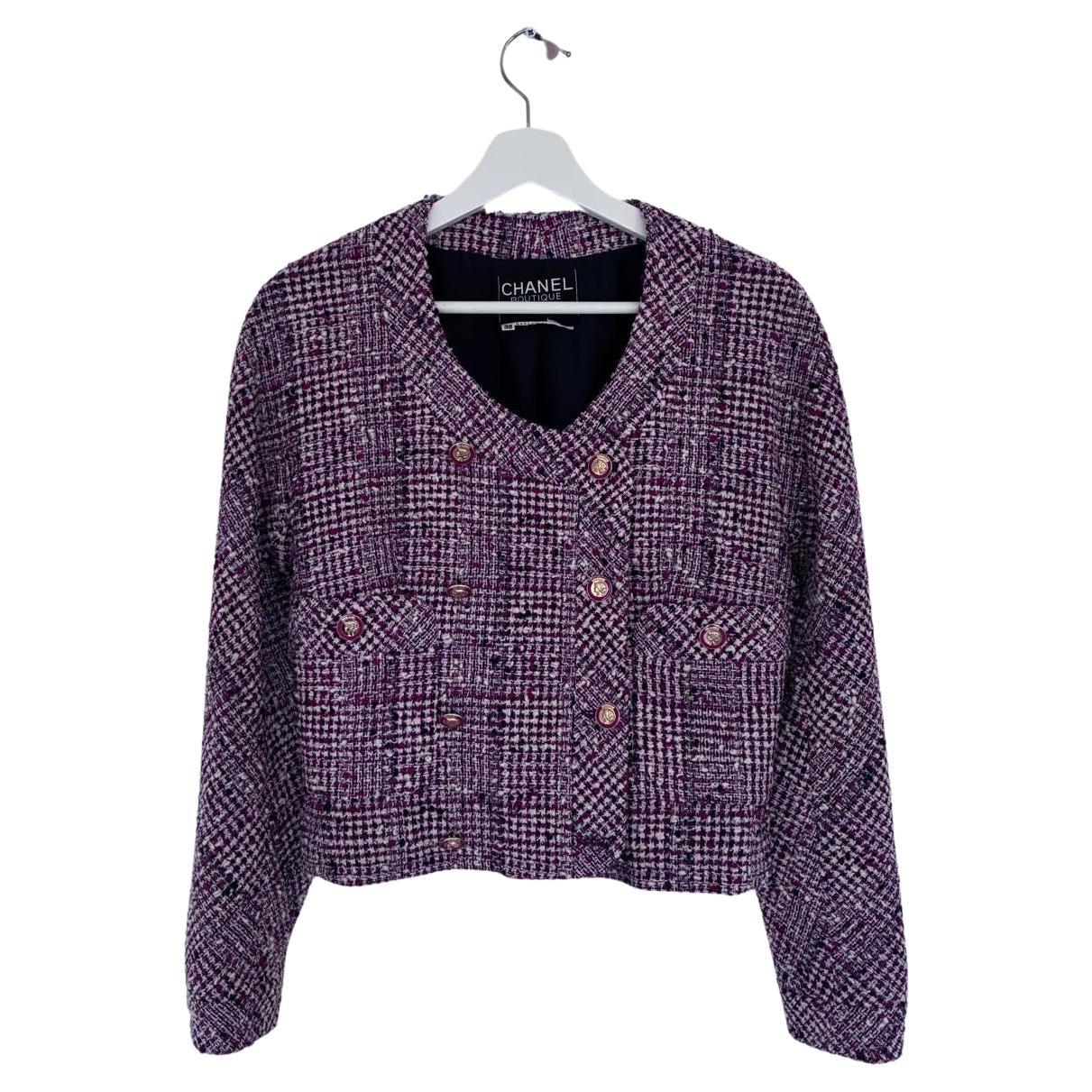 Vintage Chanel Boutique Tweed-Rock Anzug