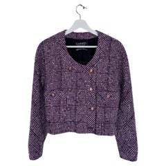Traje Vintage Chanel Boutique Falda de Tweed