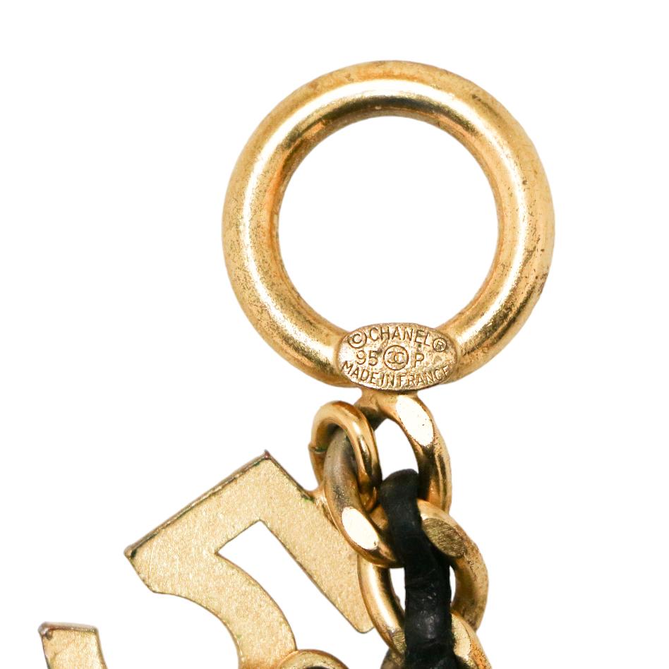 Vintage CHANEL Bracelet Coco Charms In Excellent Condition For Sale In Paris, FR