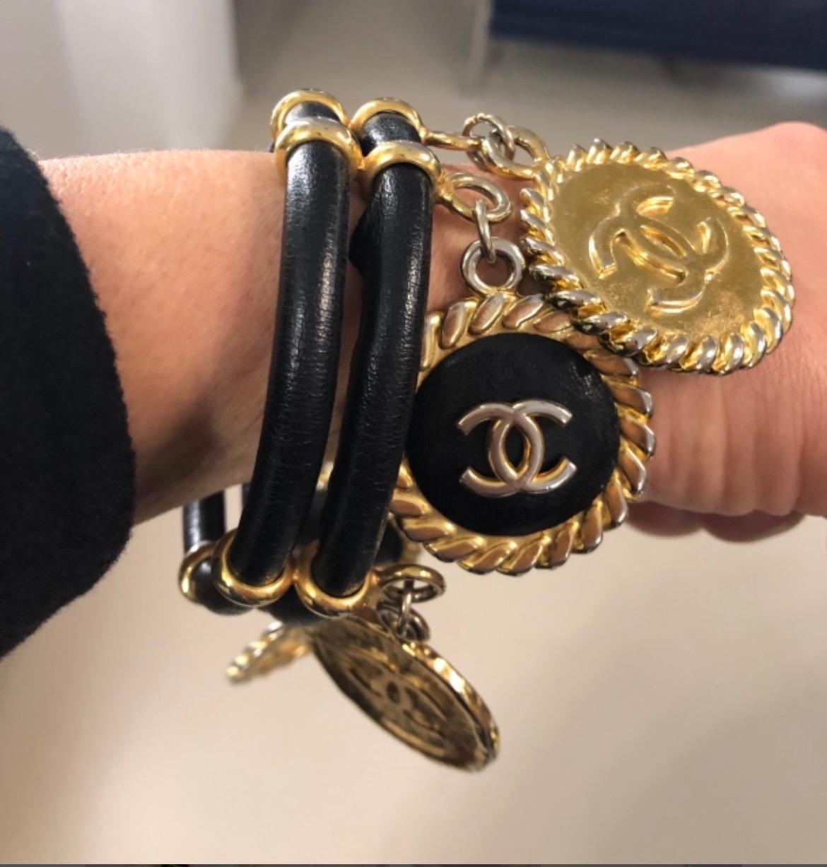 Women's or Men's Vintage Chanel bracelet from the 90s