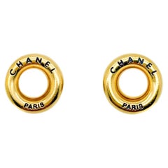 Vintage Chanel by Lagerfeld Paris Atelier Earrings 1996
