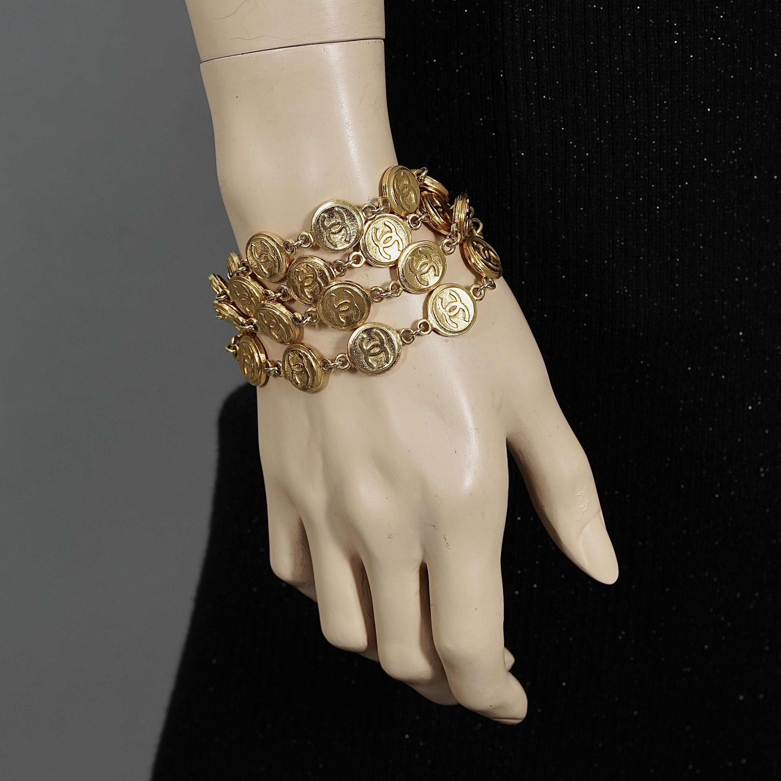 chanel coin bracelet