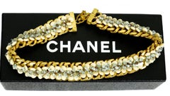 Vintage CHANEL Chunky Beaded Choker Necklace