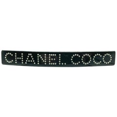 Vintage Chanel COCO CHANEL Barrette à cheveux en perles flottantes Printemps 2008