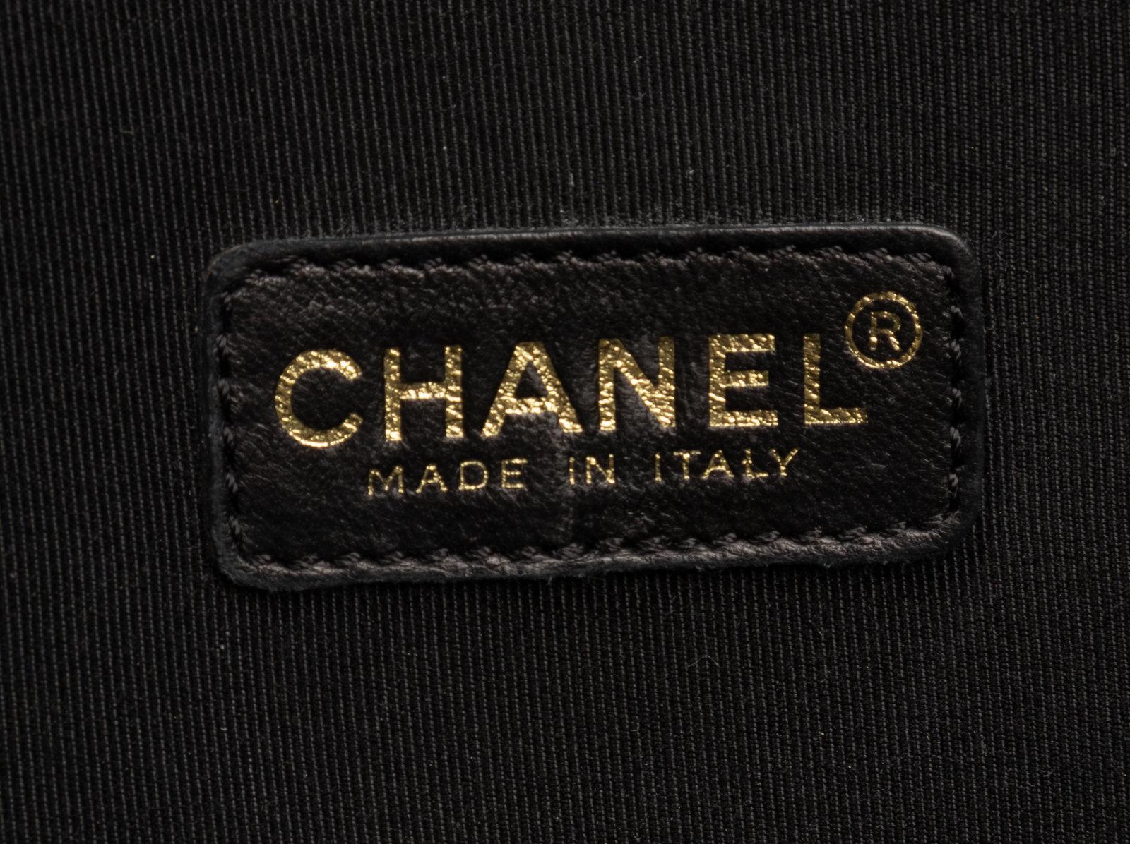 Black Vintage Chanel 