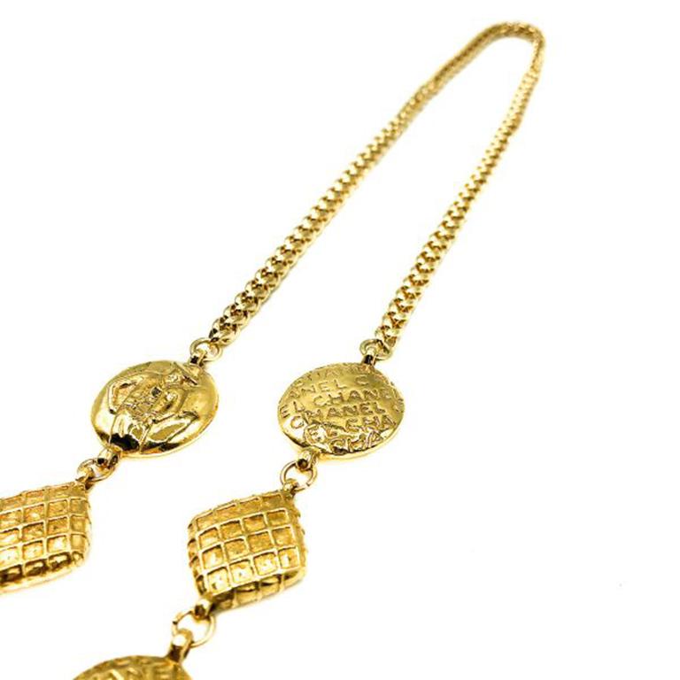 Chanel Codes of the House, collier de cordes fantaisie vintage, années 1980 en vente 1