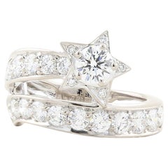 Bague Comète à diamants de Chanel Vintage