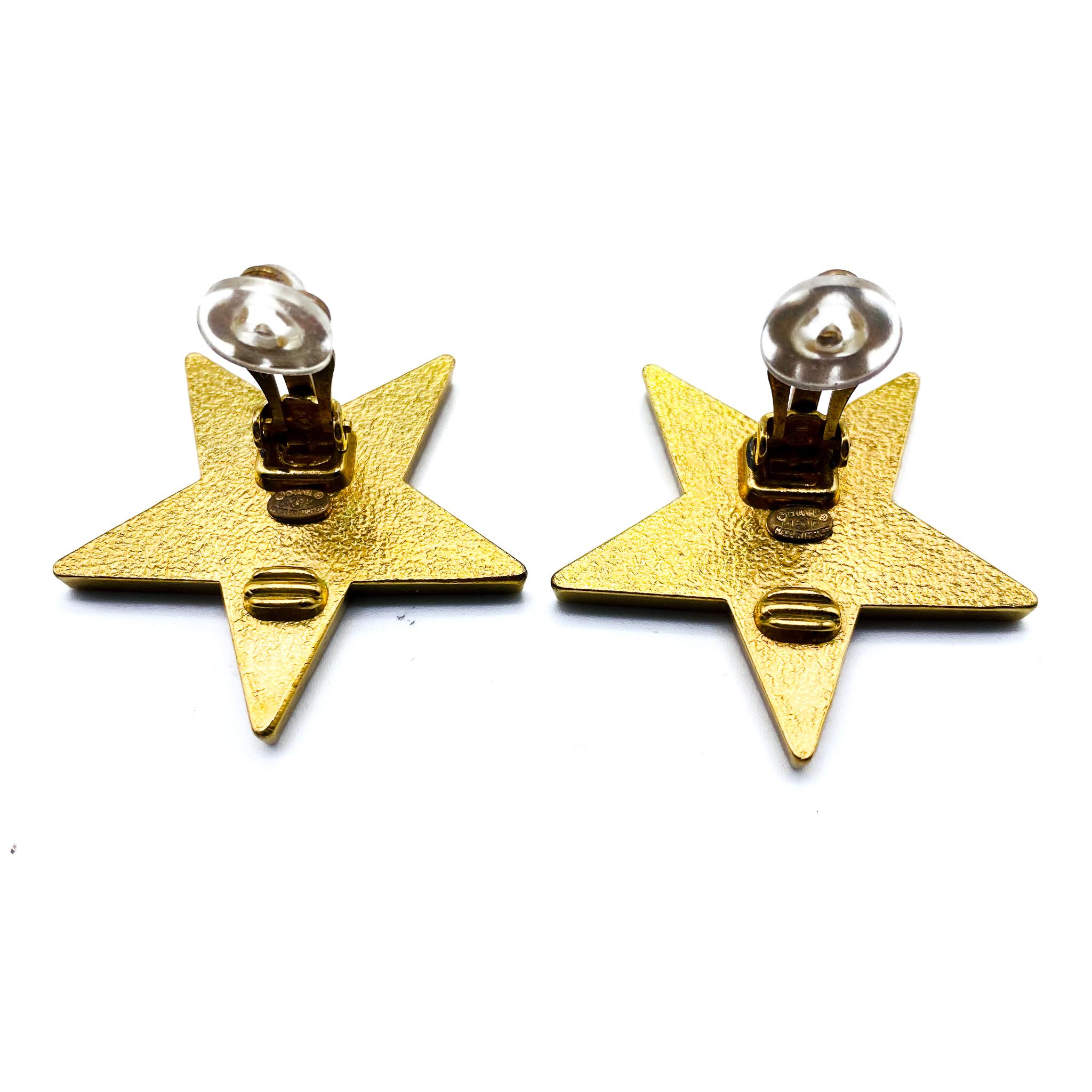 y2k star earrings