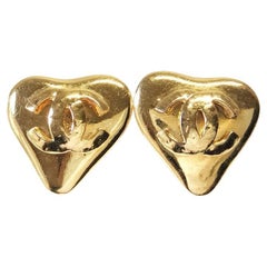 Retro Chanel Heart Clips