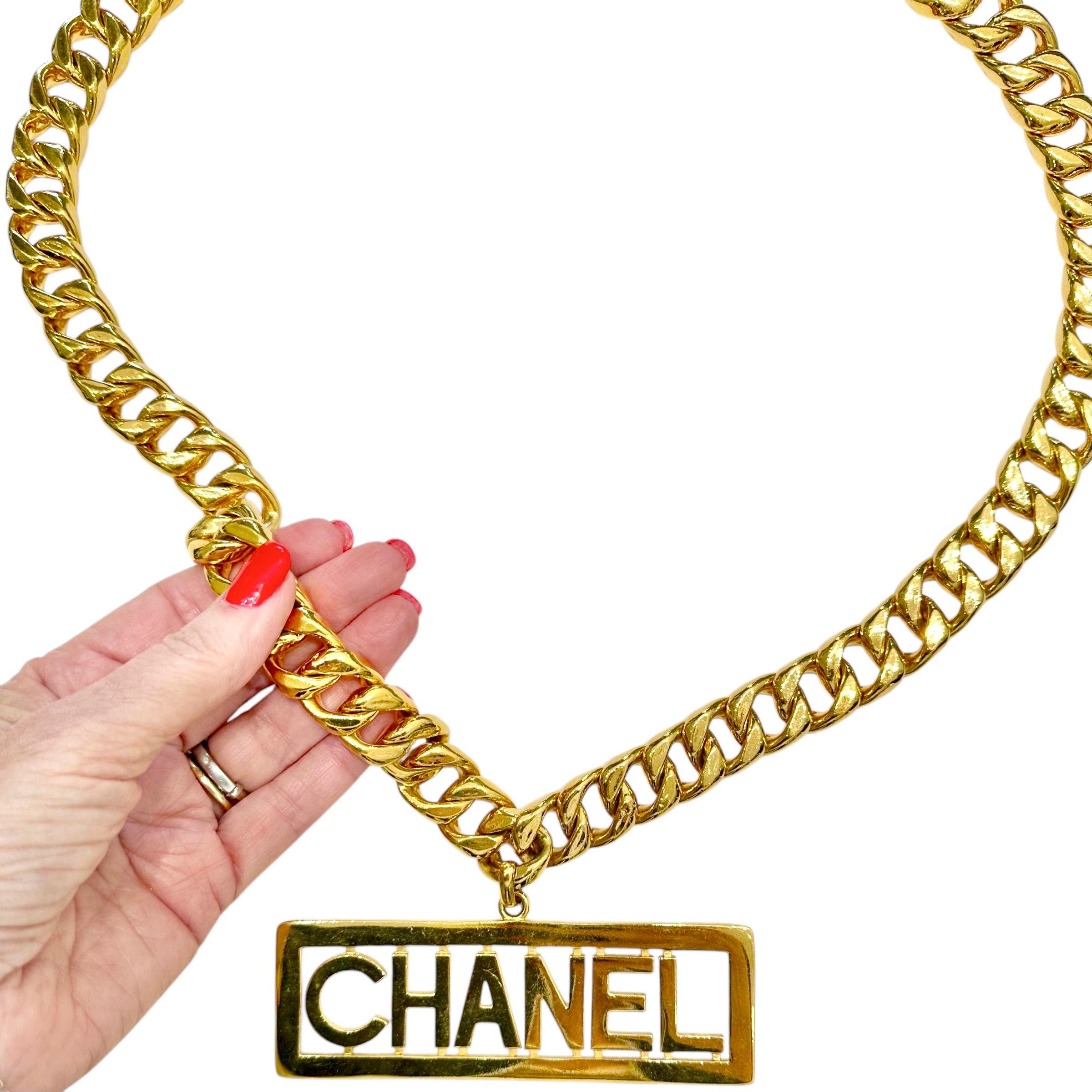 Vintage Chanel Hip Hop Necklace by Karl Lagerfeld 31 Inches Long 6