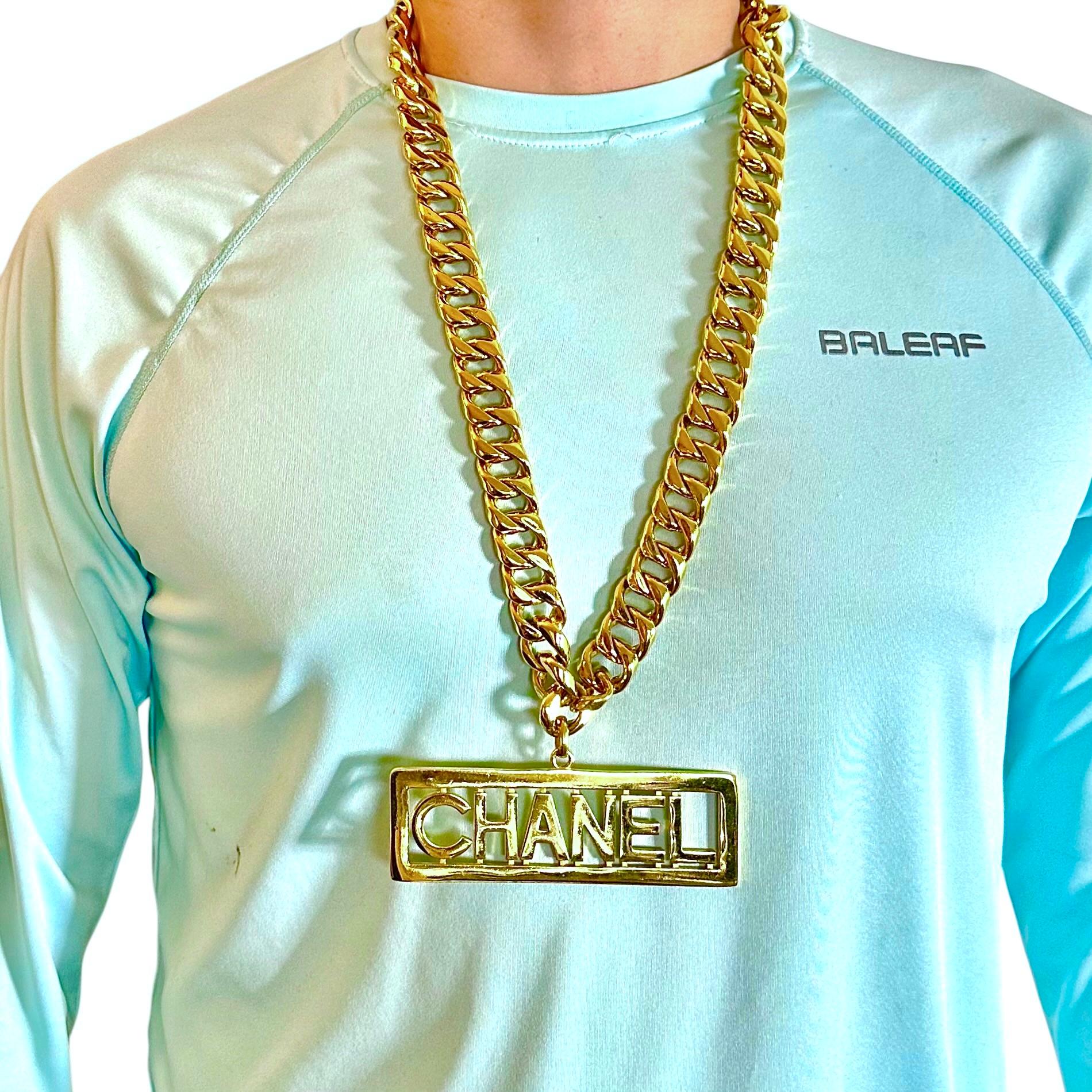 Vintage Chanel Hip Hop Necklace by Karl Lagerfeld 31 Inches Long 8