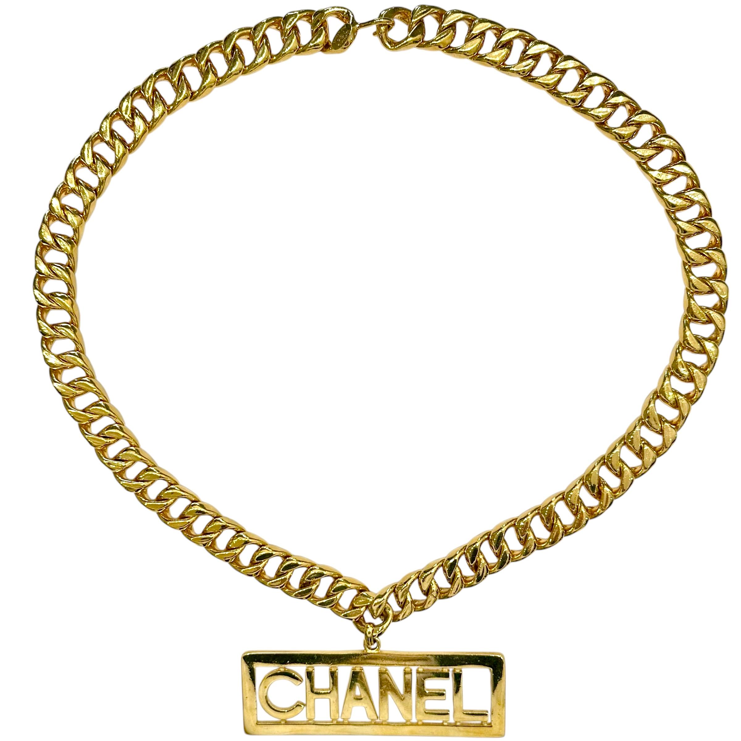 Vintage Chanel Hip Hop Necklace by Karl Lagerfeld 31 Inches Long In Good Condition In Palm Beach, FL