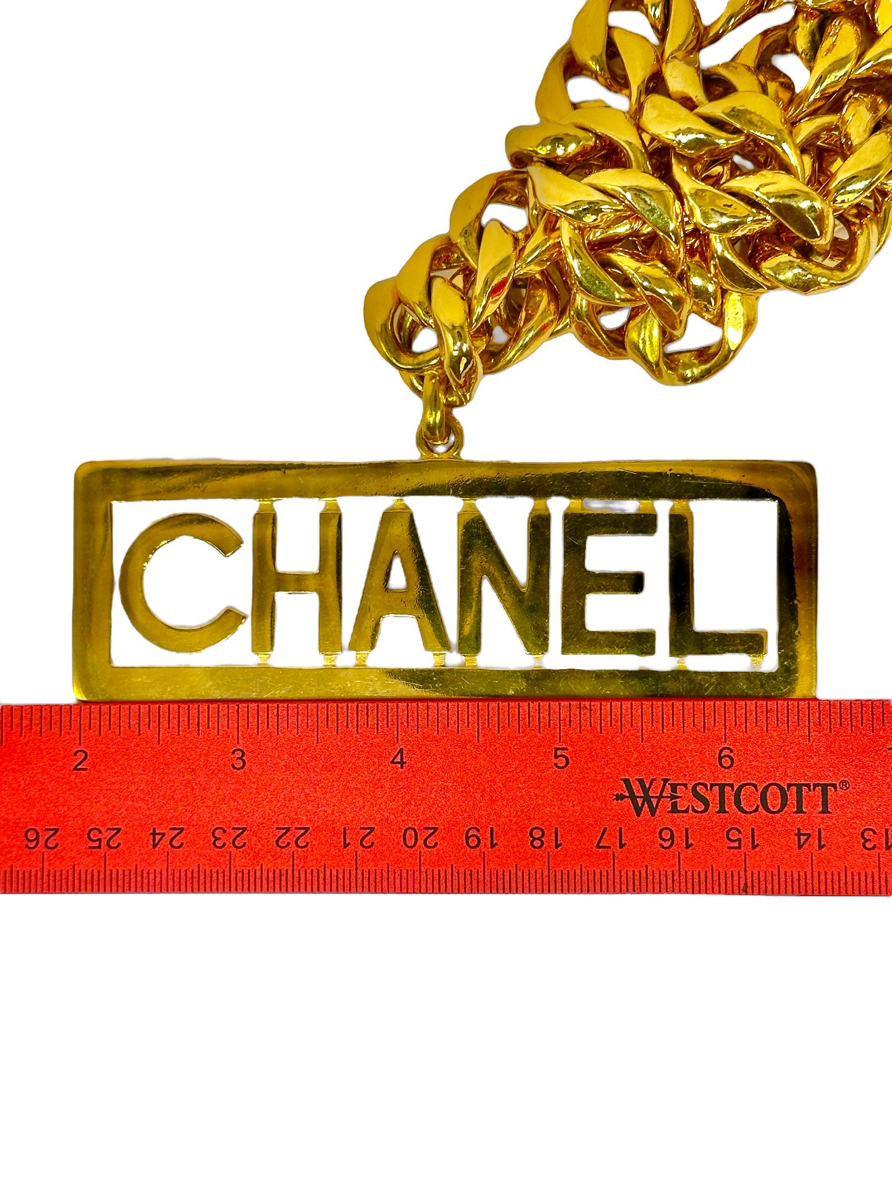 Vintage Chanel Hip Hop Necklace by Karl Lagerfeld 31 Inches Long 3