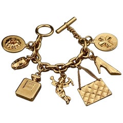 Vintage CHANEL Iconic Charms Bracelet