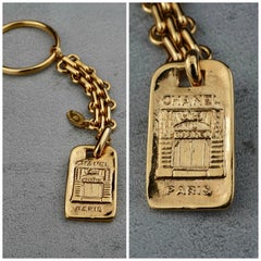 Vintage CHANEL Iconic porte-clés porte de porte