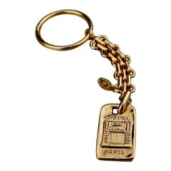 Vintage CHANEL Iconic Door Keychain