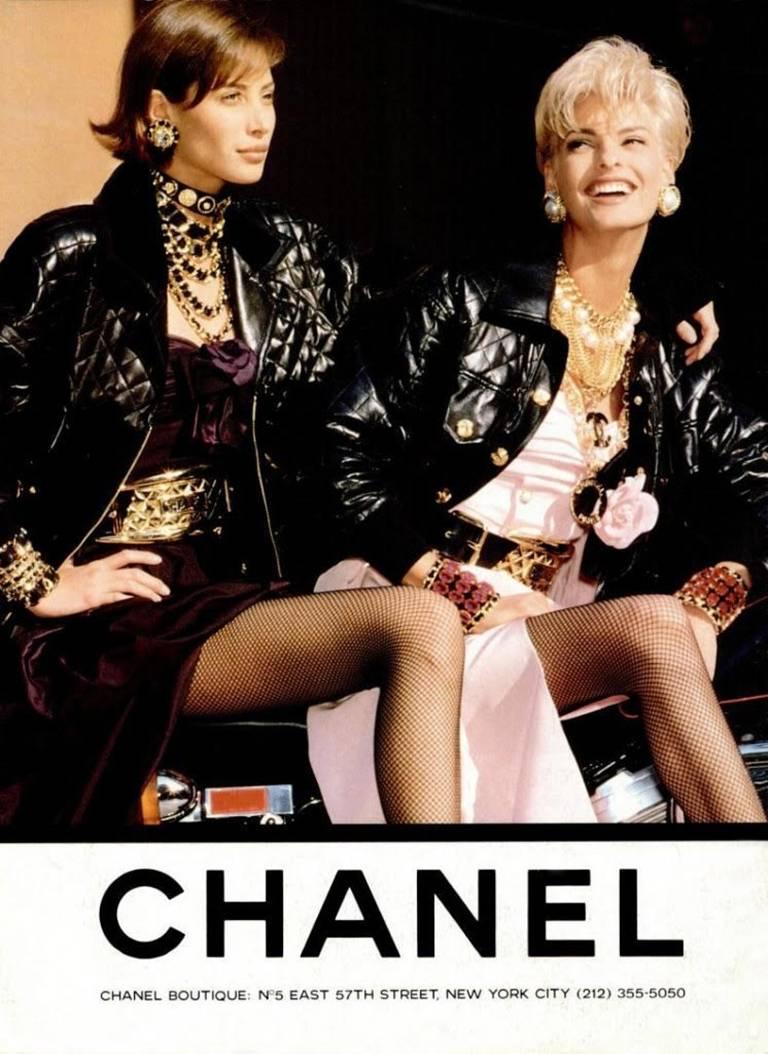 Women's Vintage Chanel Important Massive Rhinestone Bangle For Sale