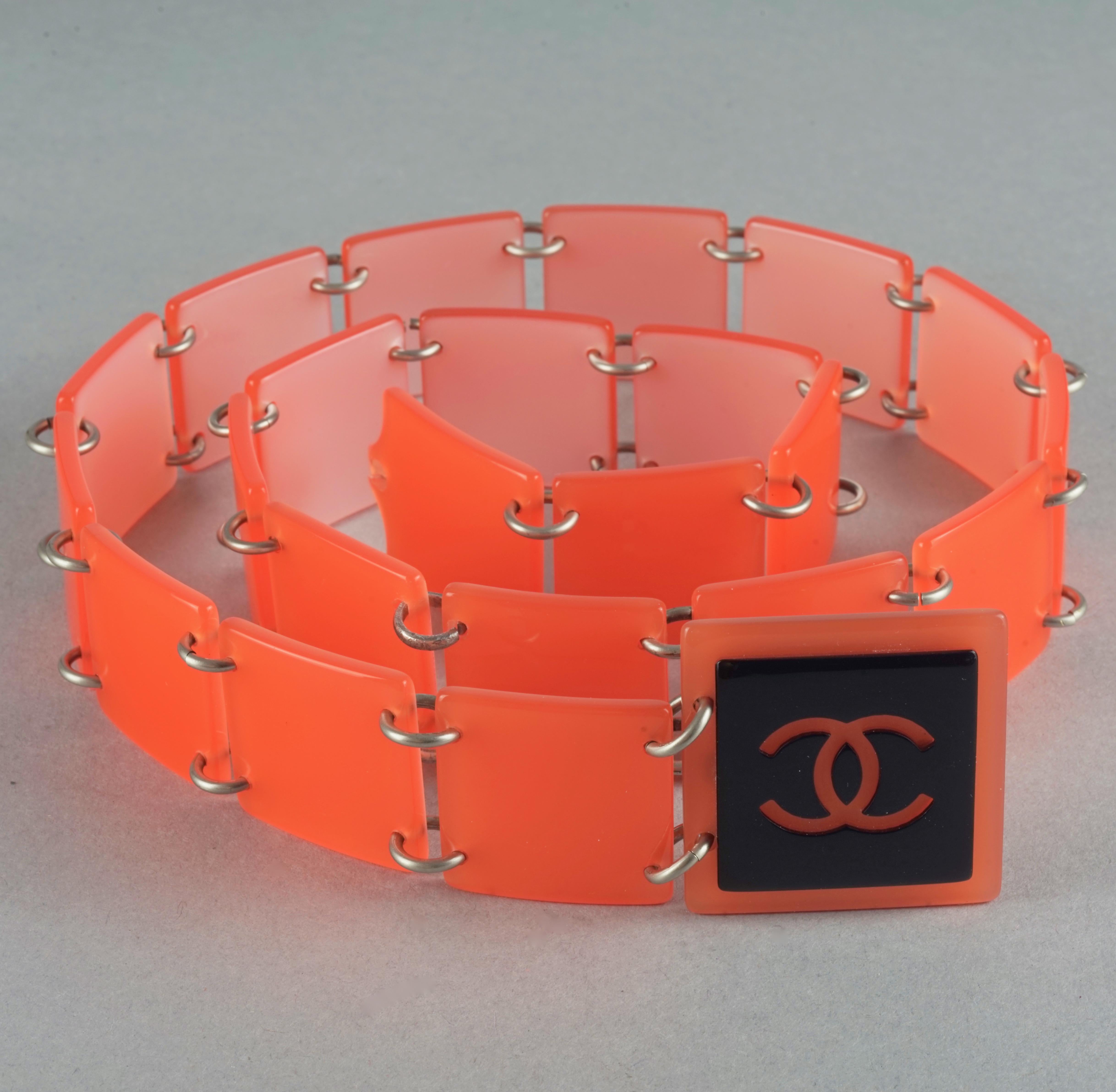 neon buckle belt