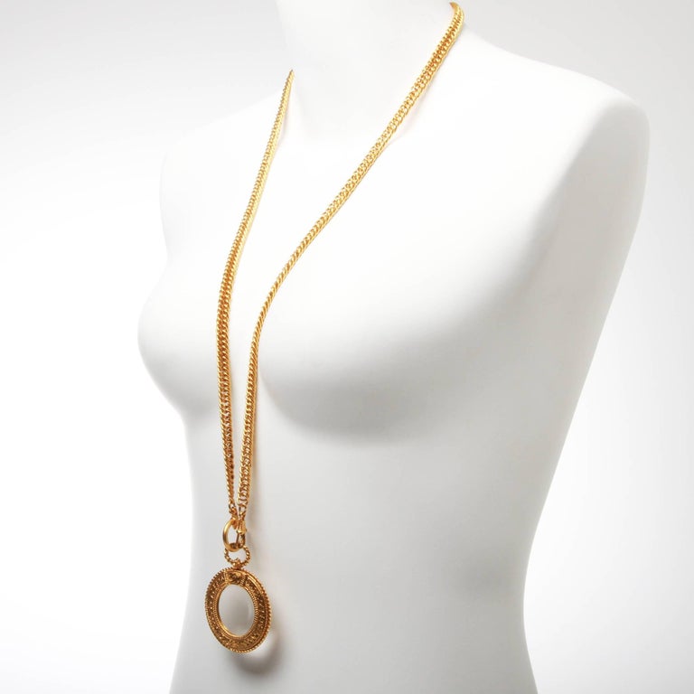 Vintage Chanel Loupe Necklace at 1stdibs