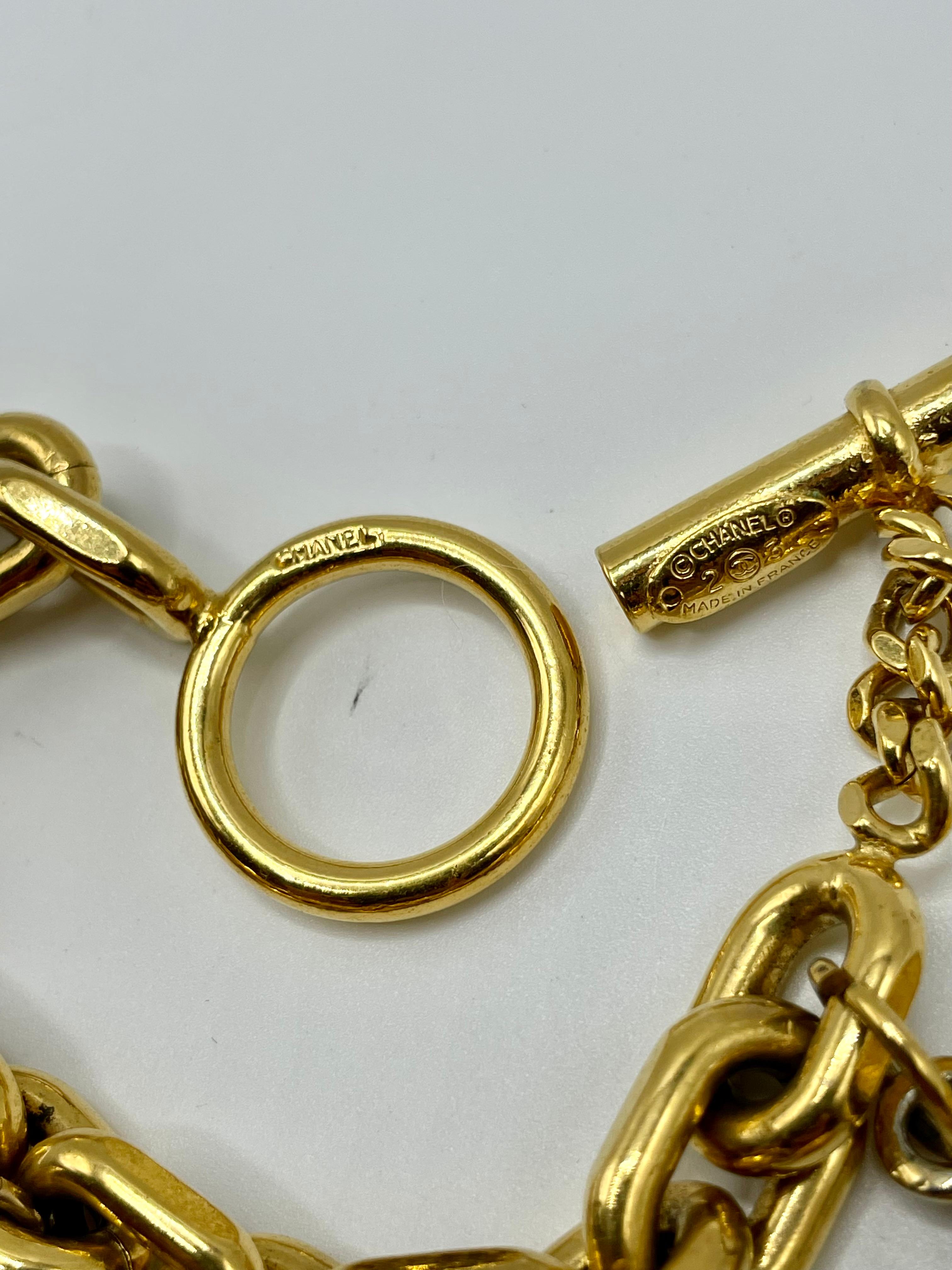 Vintage Chanel Lucky Charms Bracelet For Sale 2