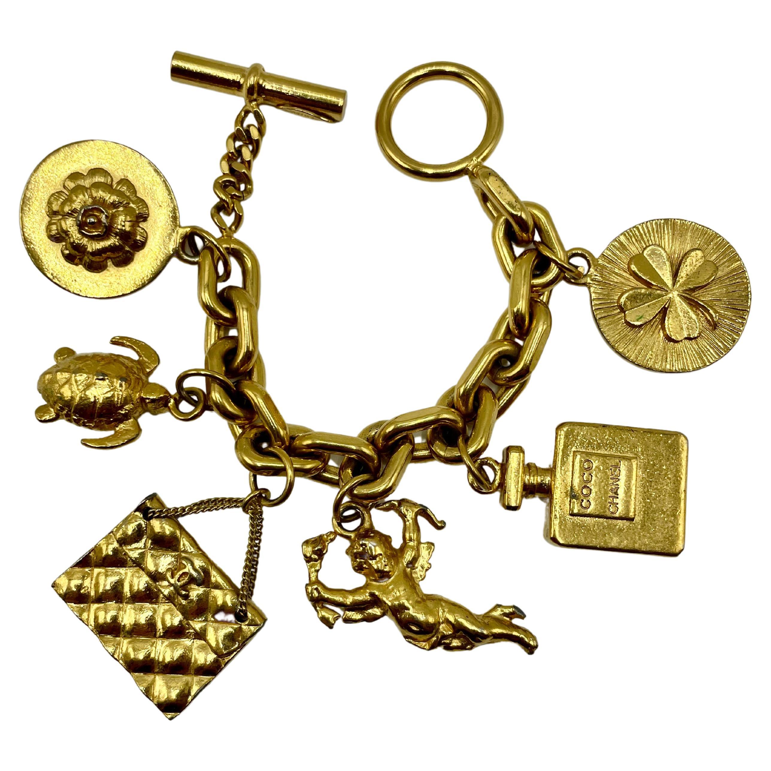Vintage Chanel Lucky Charms Bracelet