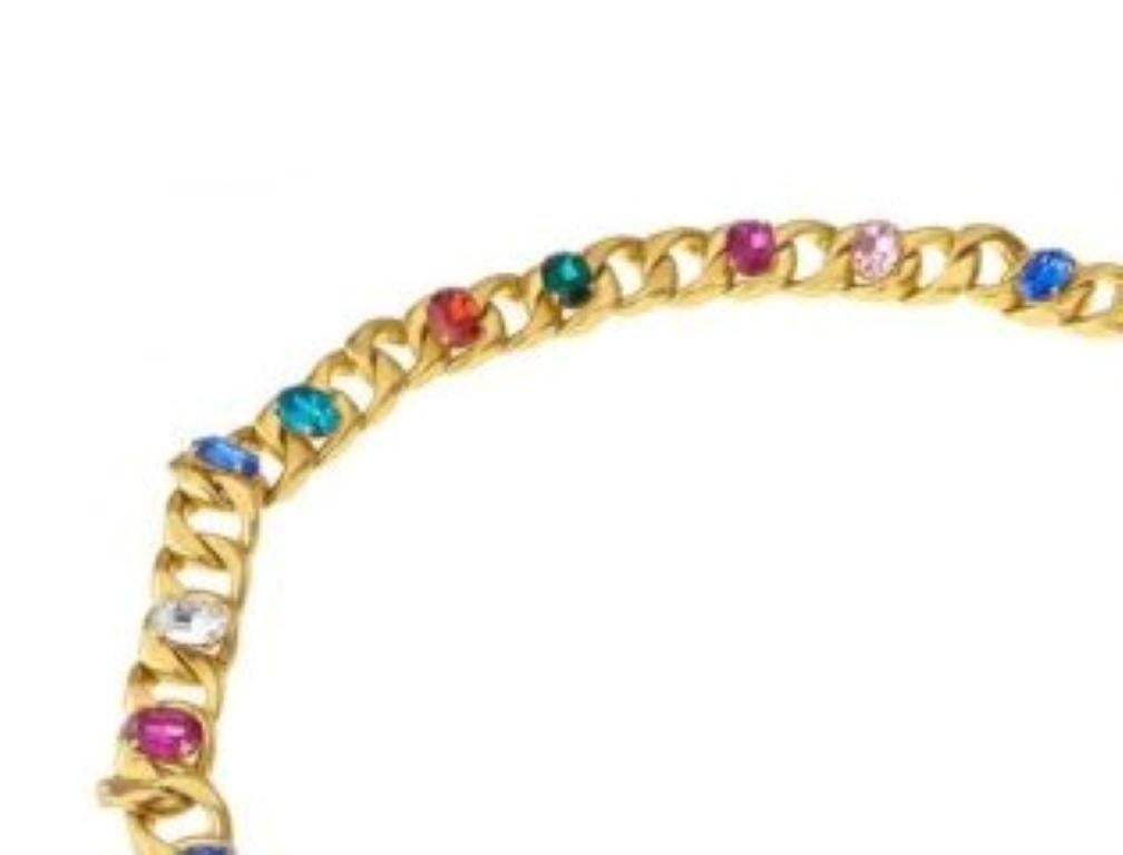 chanel rhinestone belt