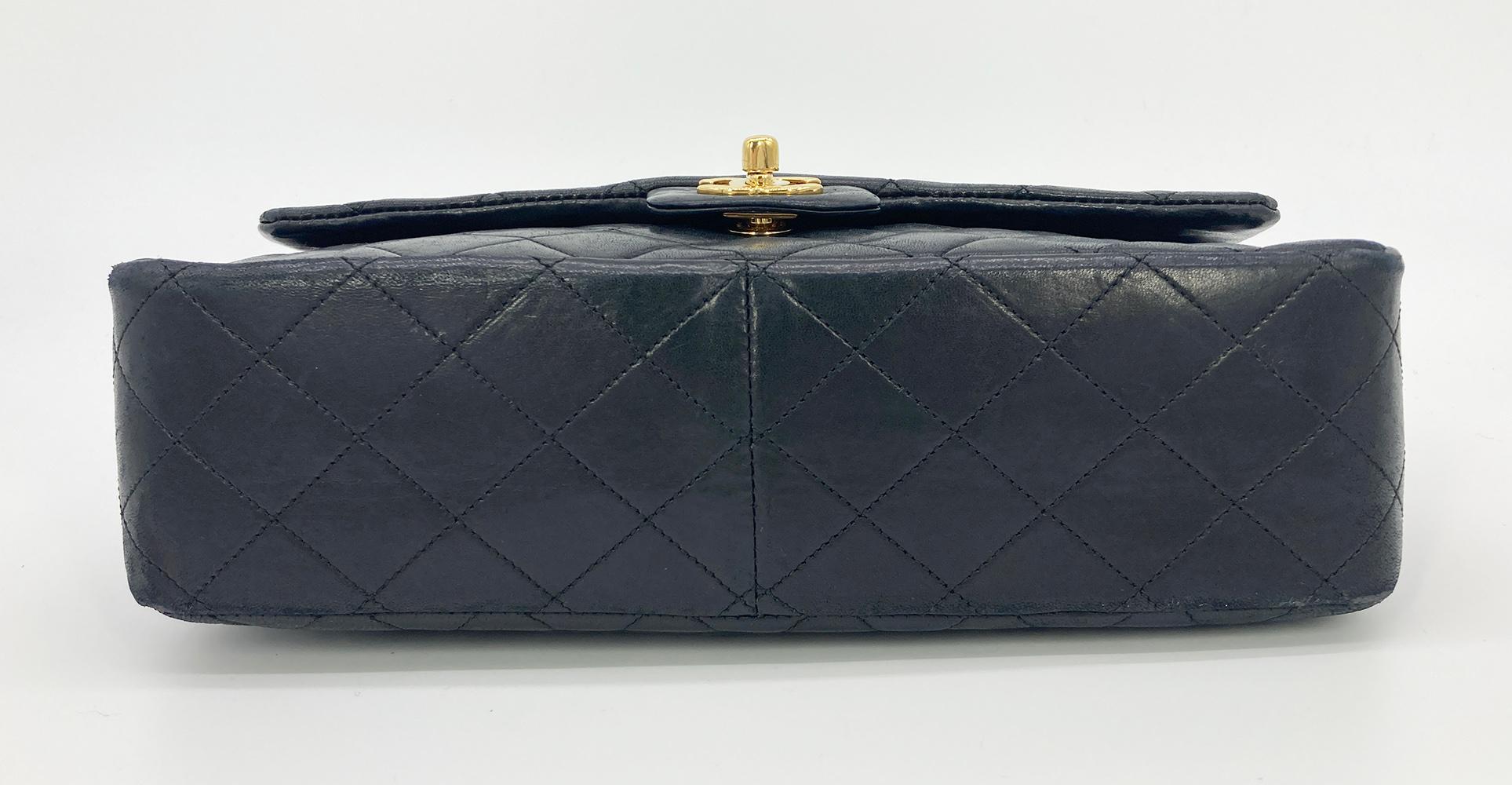 Vintage Chanel Medium Classic Flap With Wallet In Good Condition In Philadelphia, PA