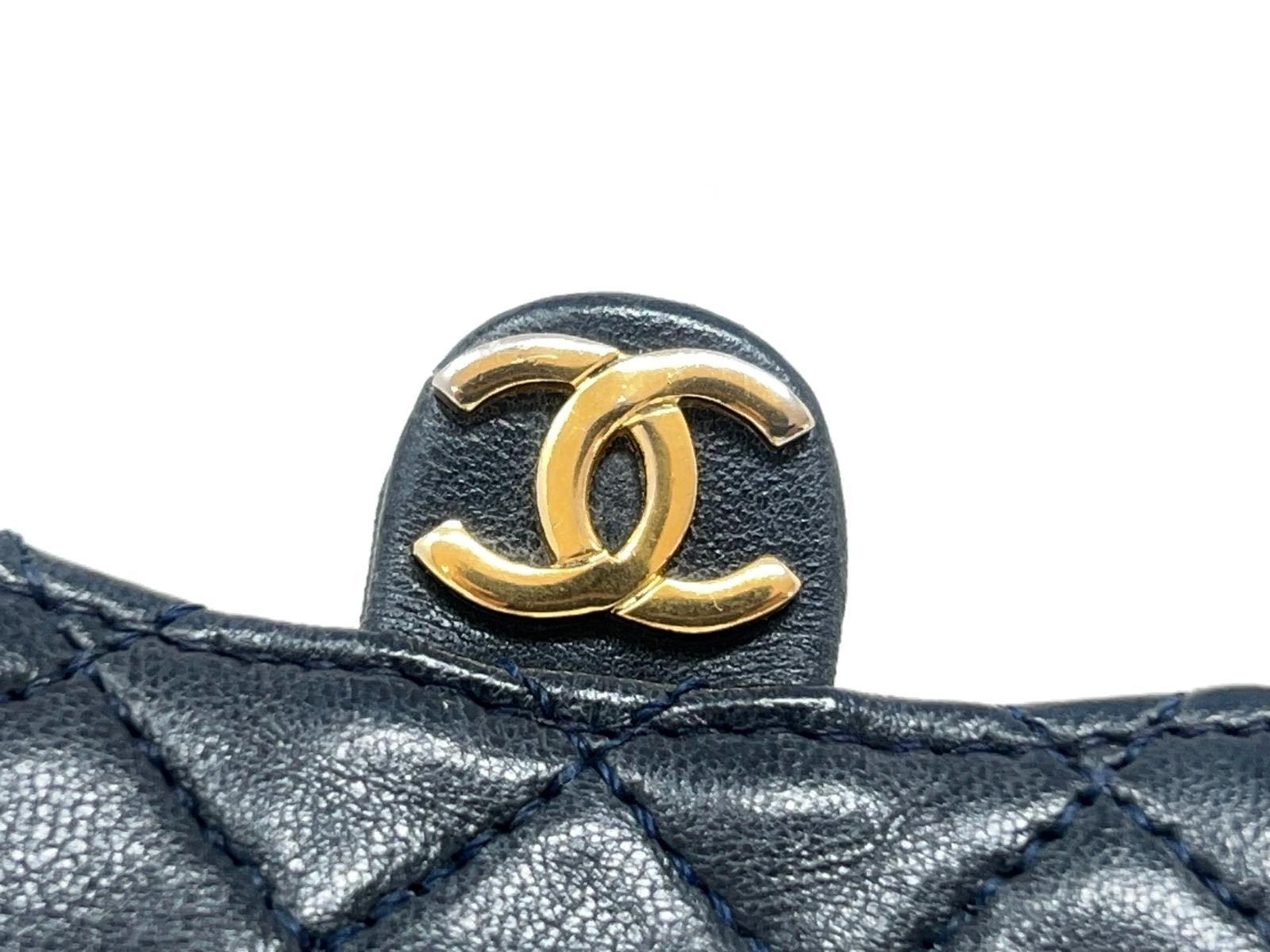 Vintage Chanel Micro Mini Lambskin Leather GHW 1990 Collection 3