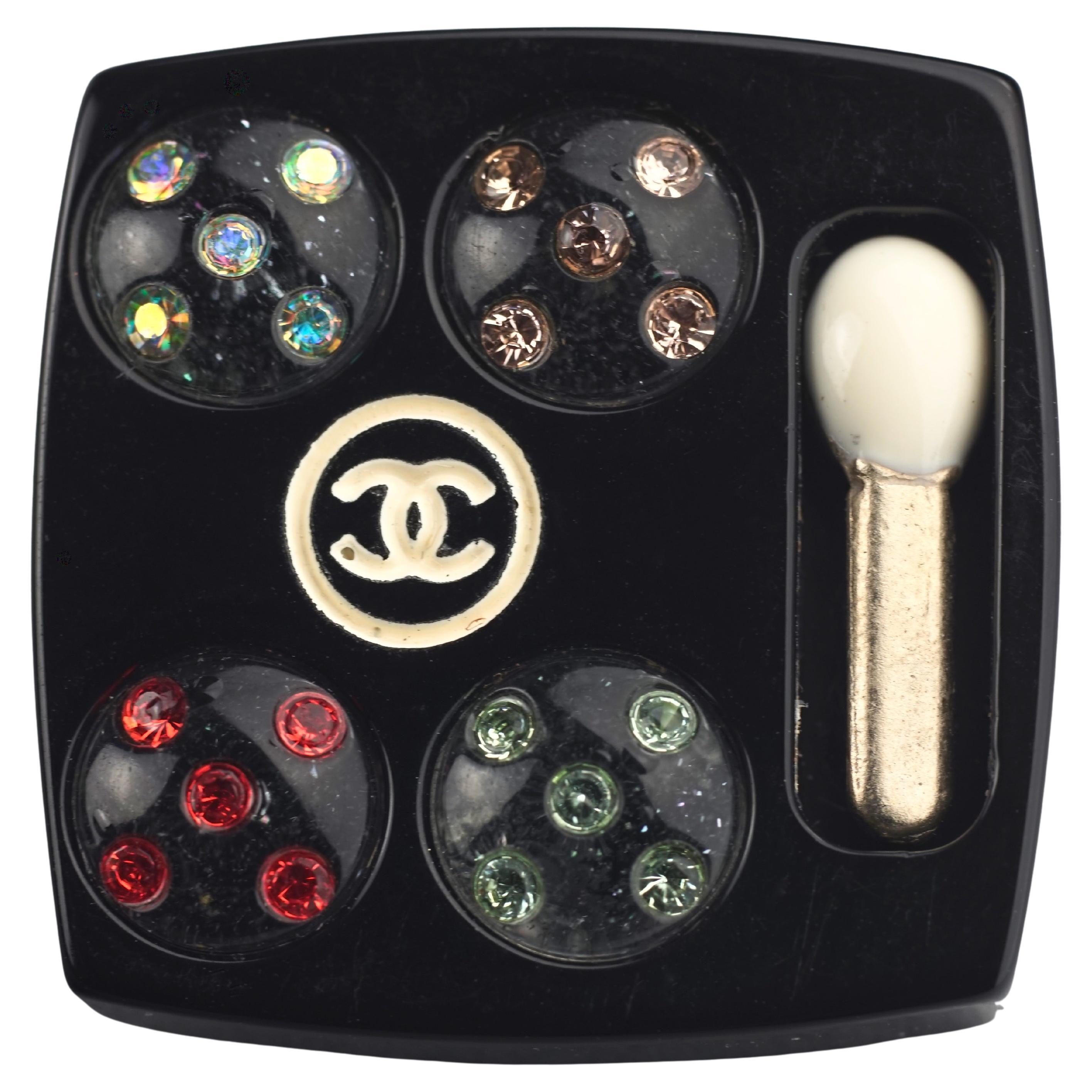 CHANEL Miniatur-Kosmetik-Miniatur-Anstecknadel-Brosche, Vintage