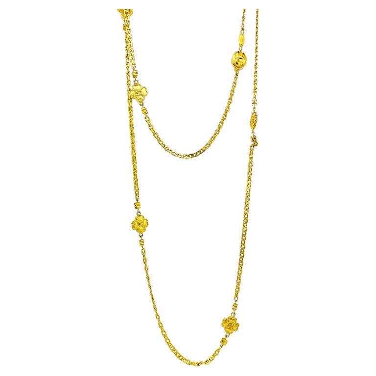 Vintage Chanel Necklace 1980s - 1983 Collection For Sale at 1stDibs