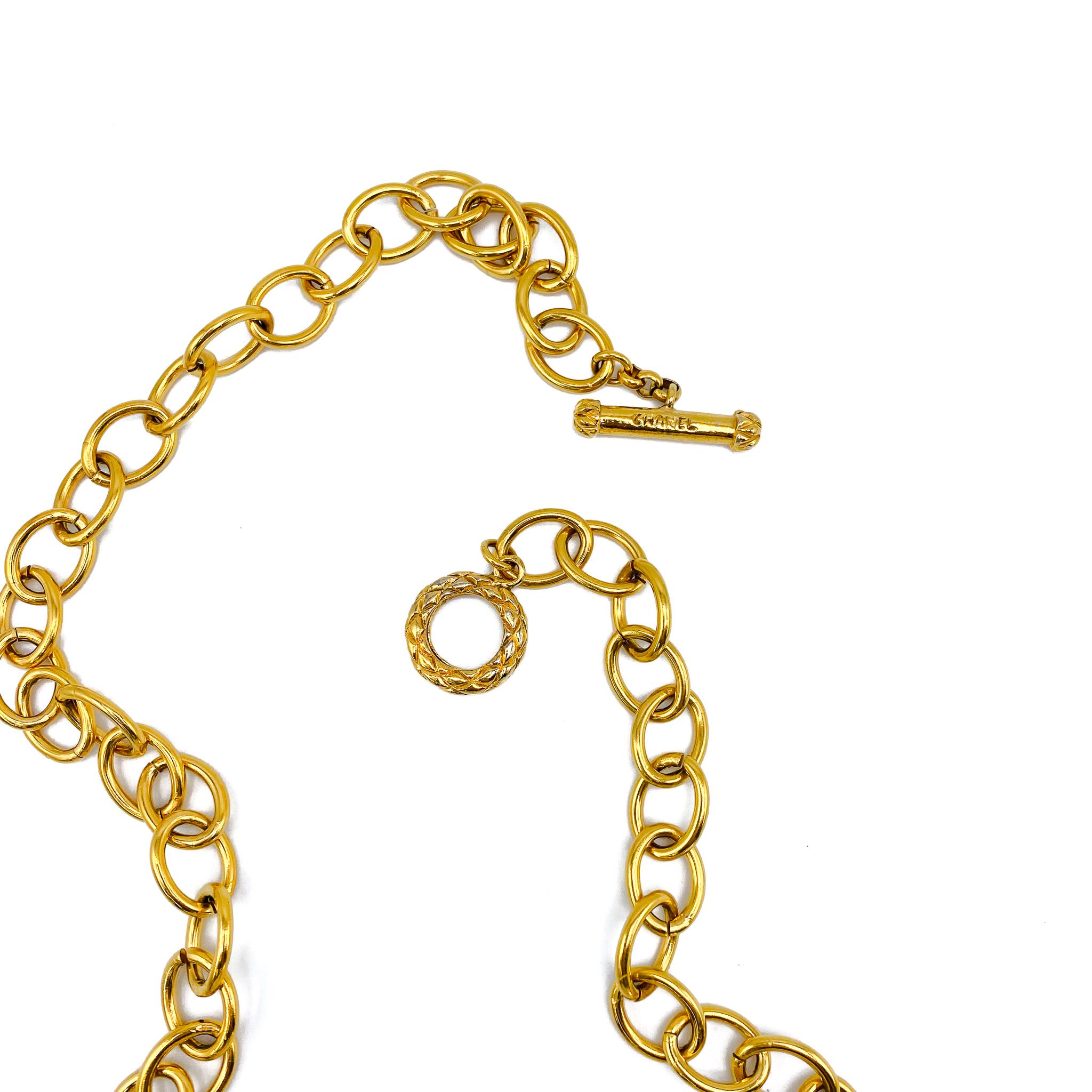chanel spring-summer 1995 necklace